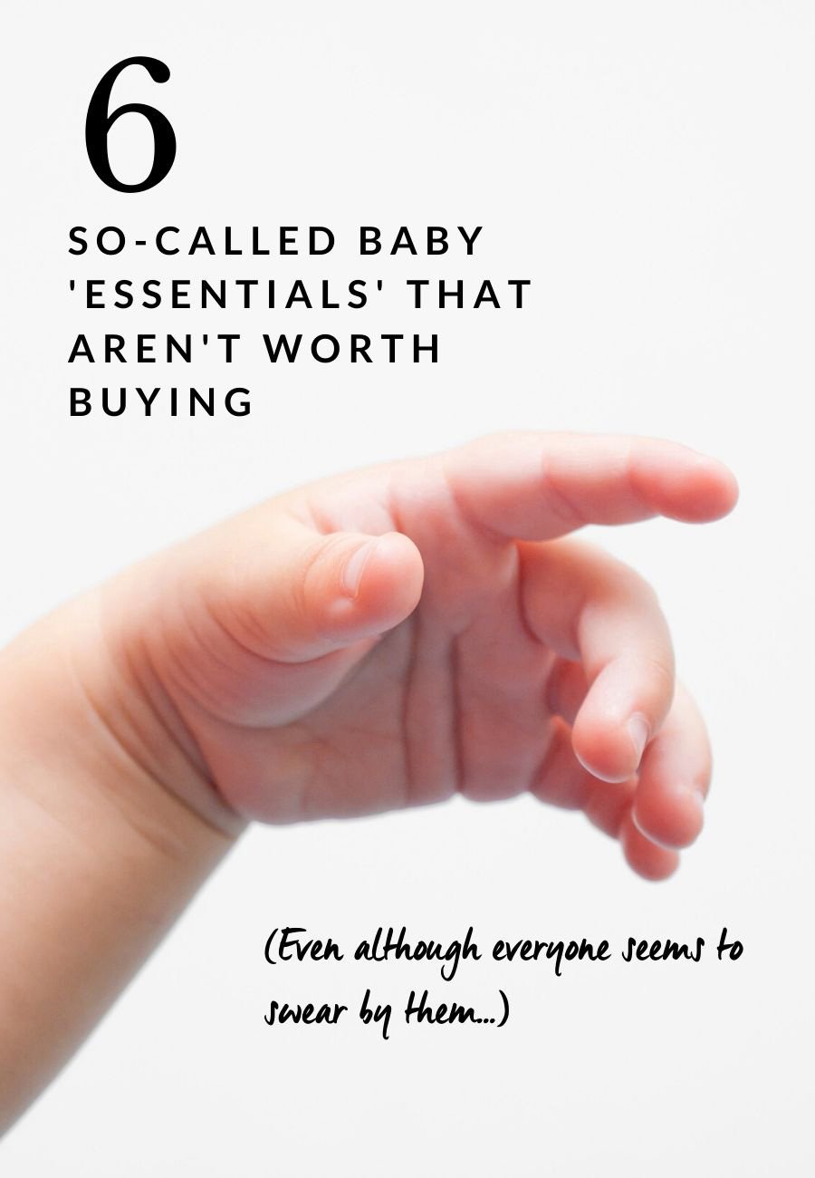 6 baby essentials that aren't worth buying