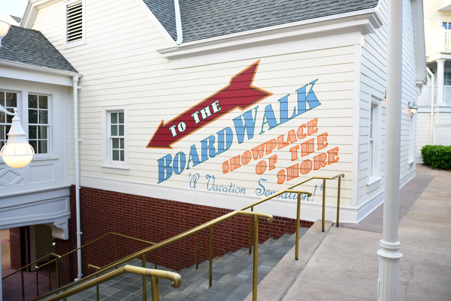 To the boardwalk