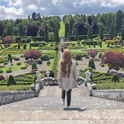 Drummond Castle Gardens near Crieff, Scotland