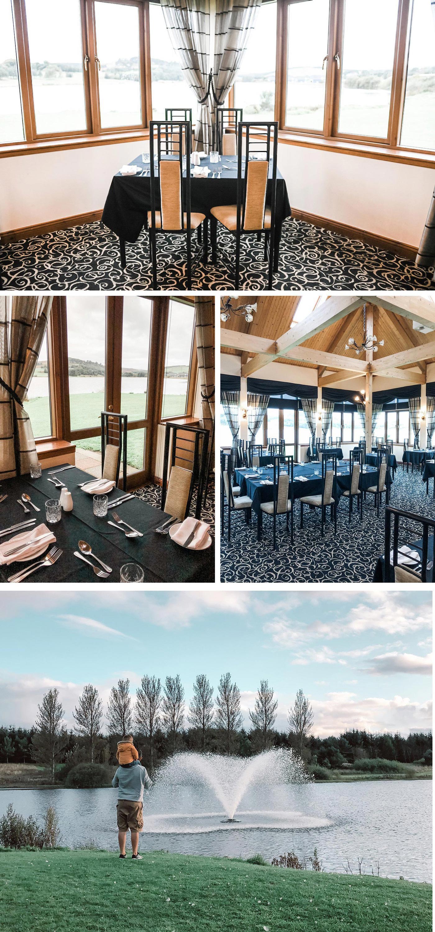 The Room With a View Restaurant at Landal Piperdam, near Dundee