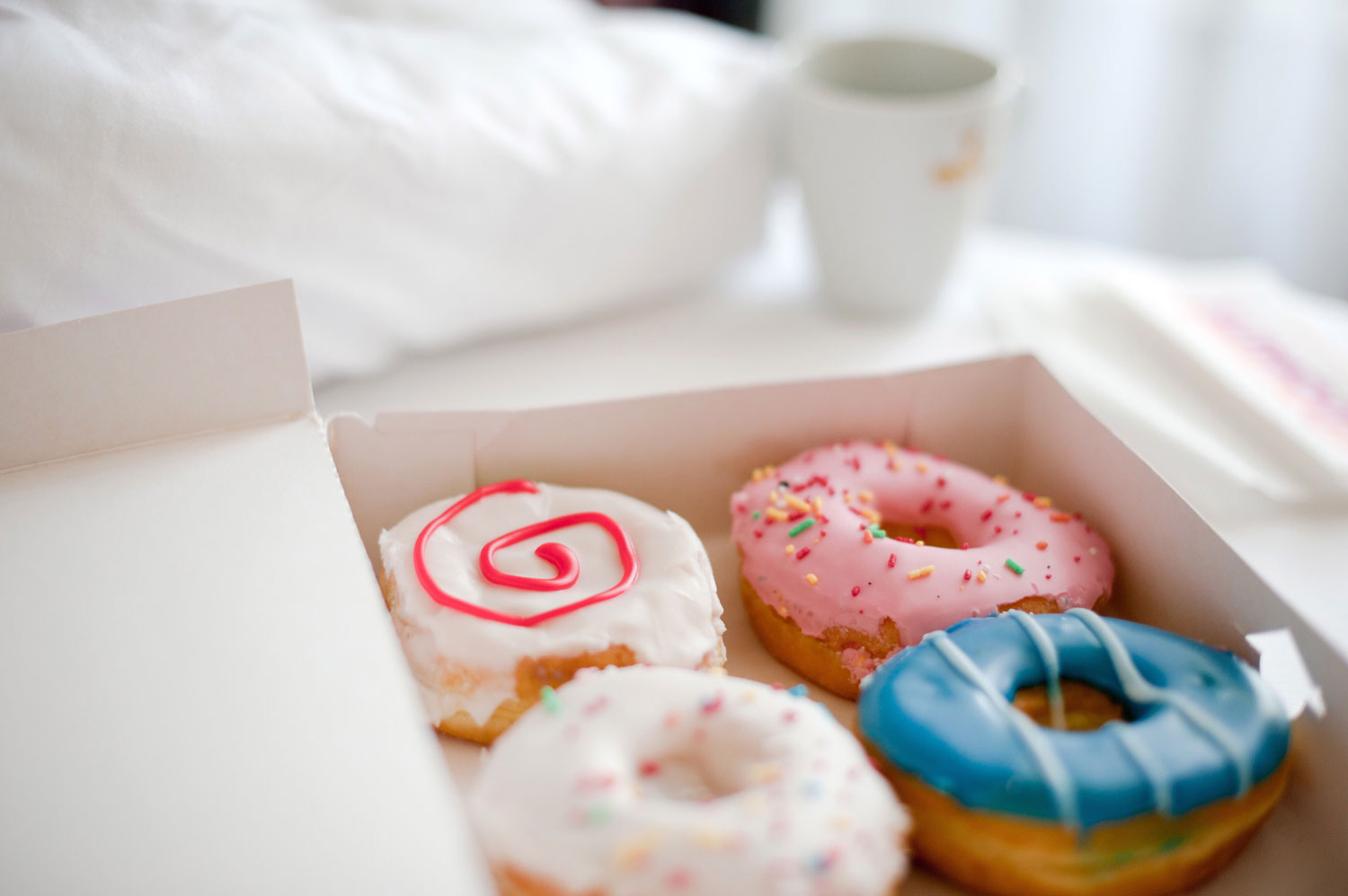 doughnuts in box
