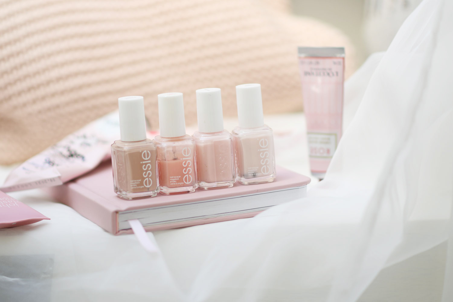 nude nail polish collection by Essie