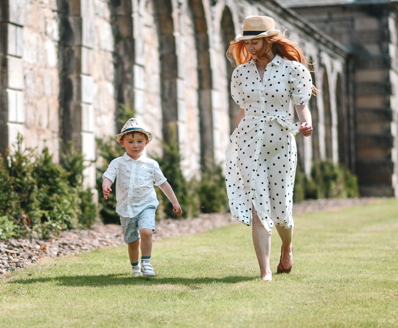 New Look polka dot shirt dress