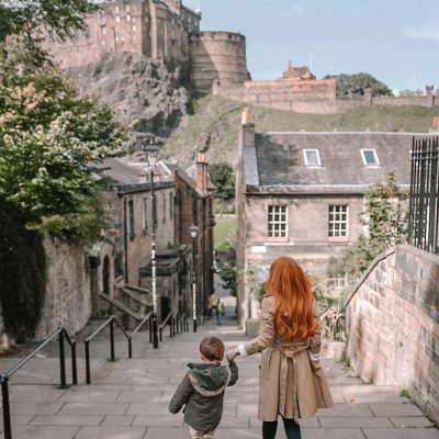 Visiting Edinburgh Castle, Scotland