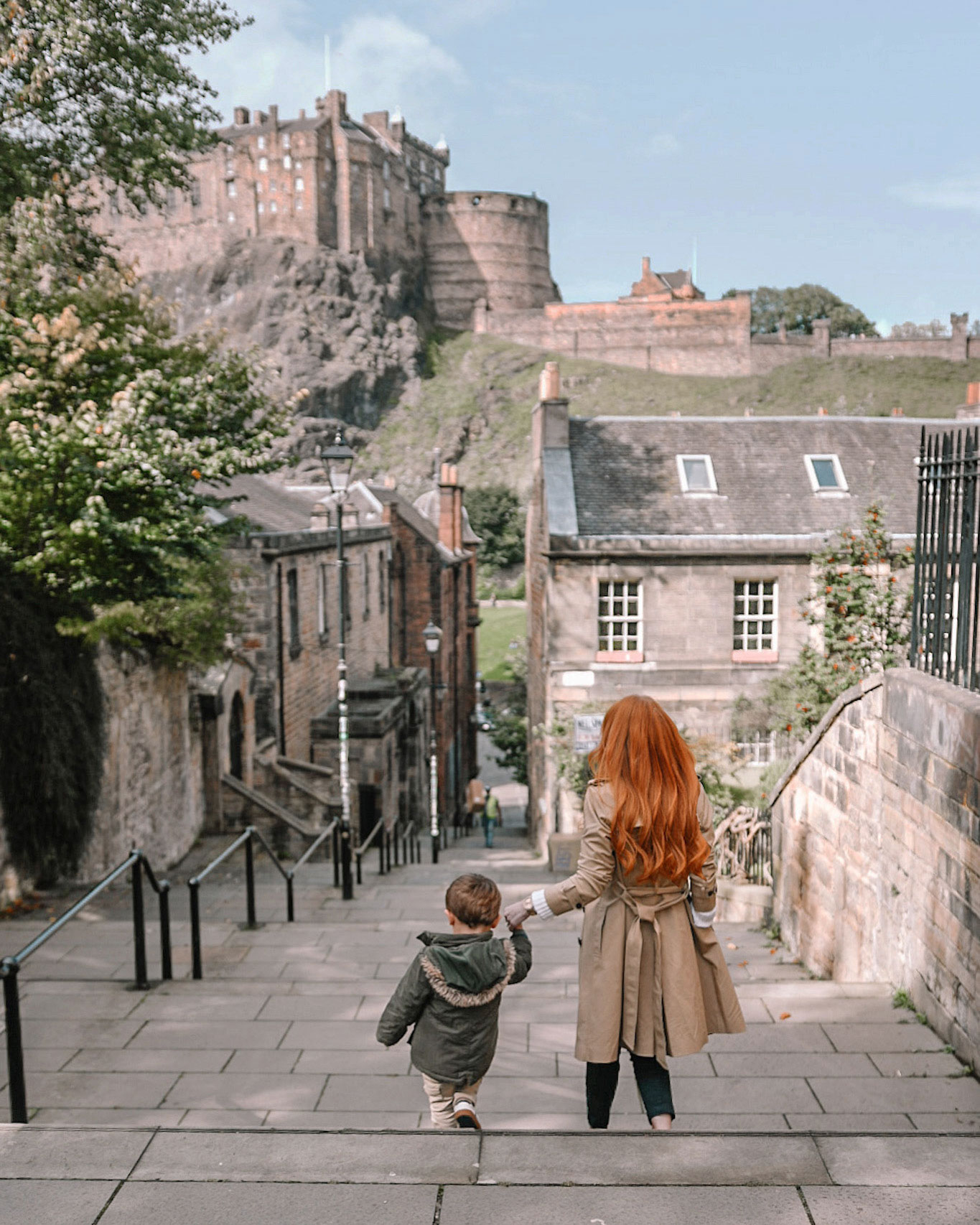 Visiting Edinburgh Castle, Scotland