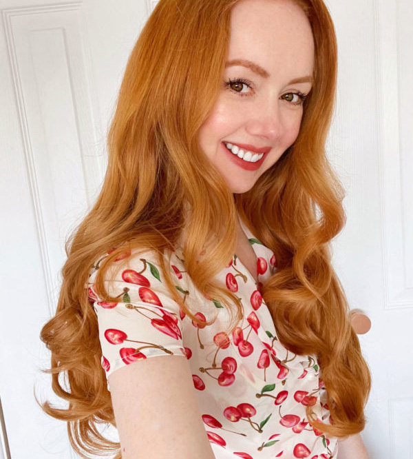 Clip-in fringe for redheads: clip-in hair extensions for natural red hair