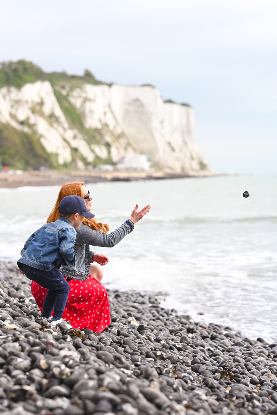 the beach at St Margaret's Bay, Kent