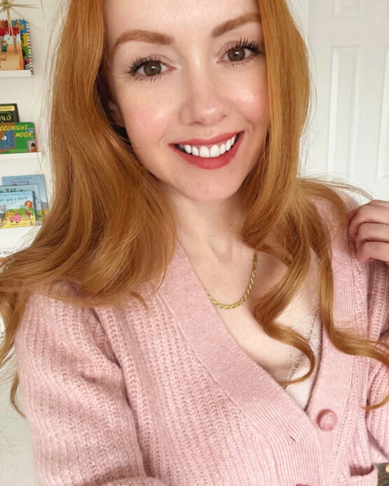 selfie wearing Charlotte Tilbury Pillow Talk Mascara