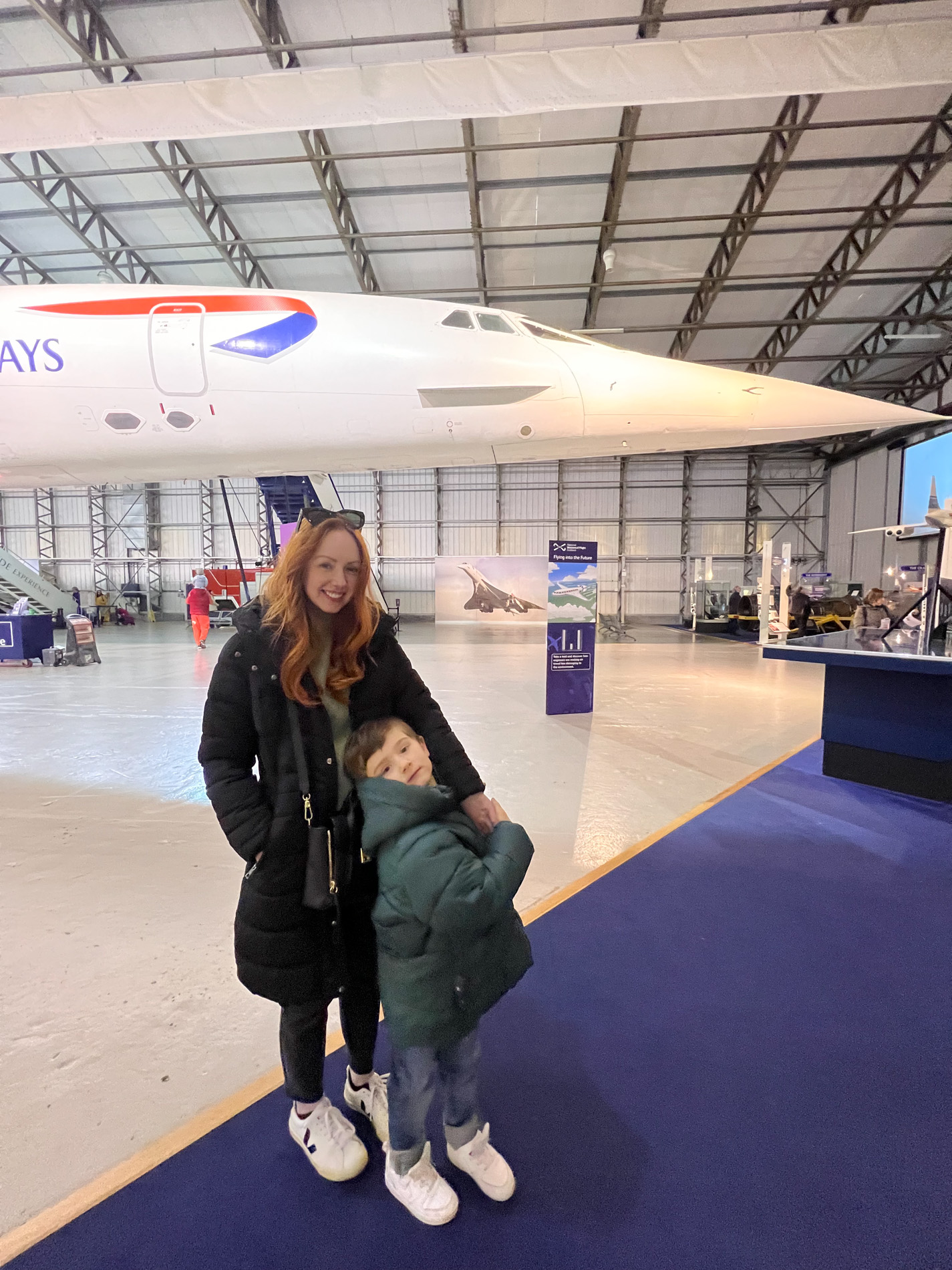 Me and Max in front of Concorde