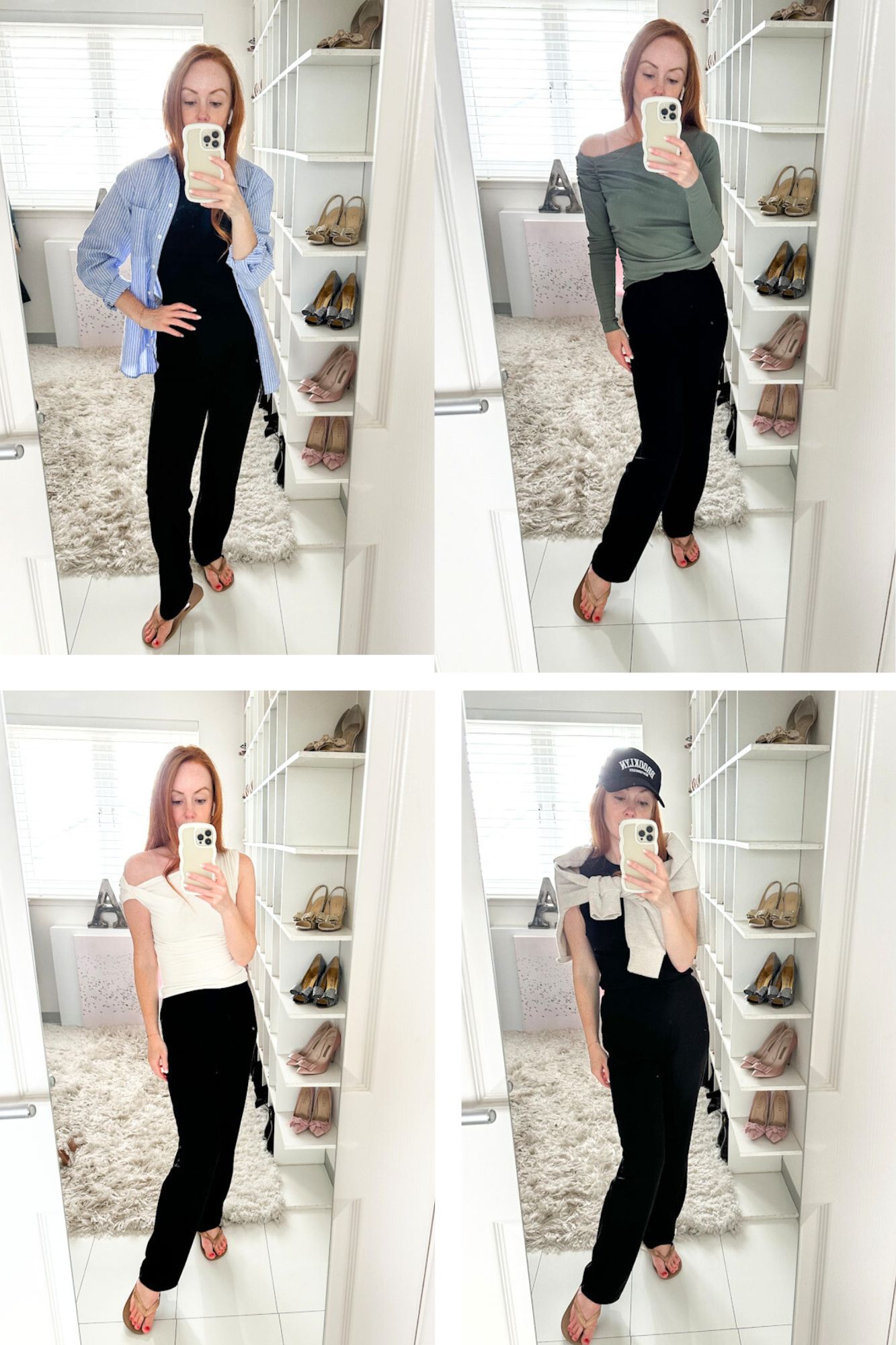 outfits from a capsule wardrobe