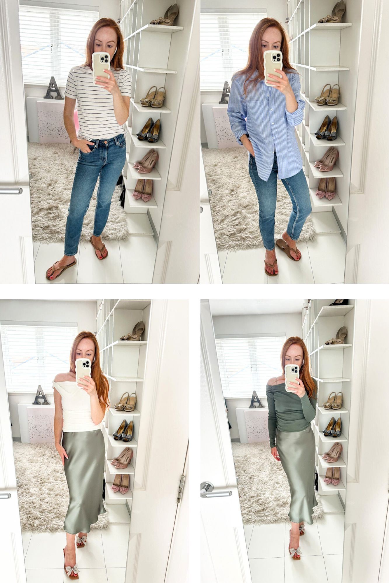 outfits from a capsule wardrobe