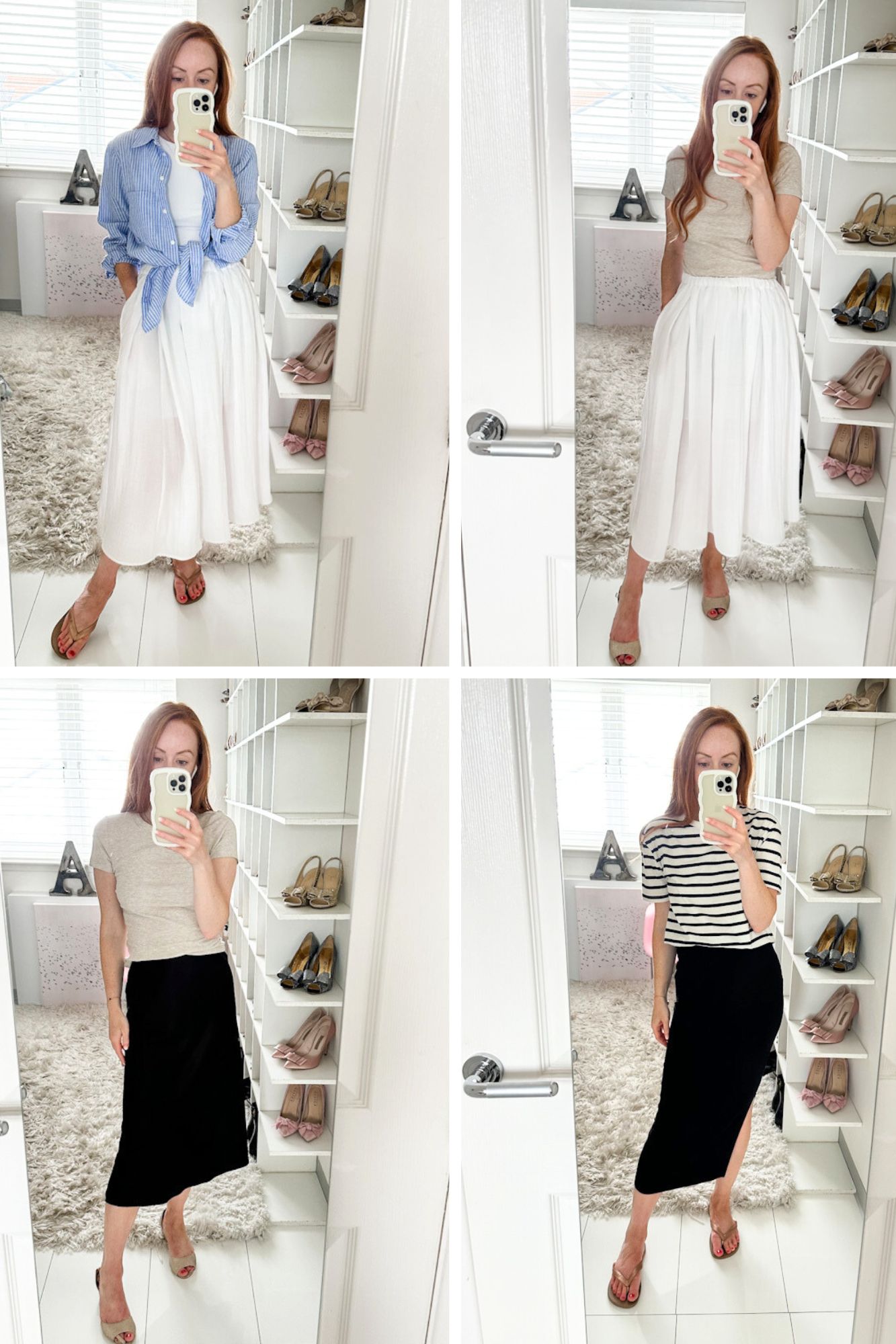 outfits from a capsule wardrobe