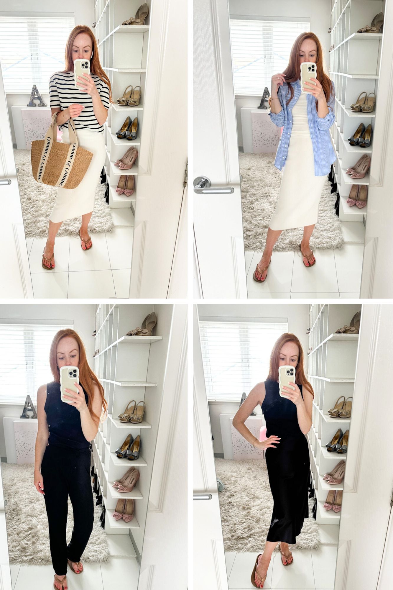 outfits from a capsule wardrobe