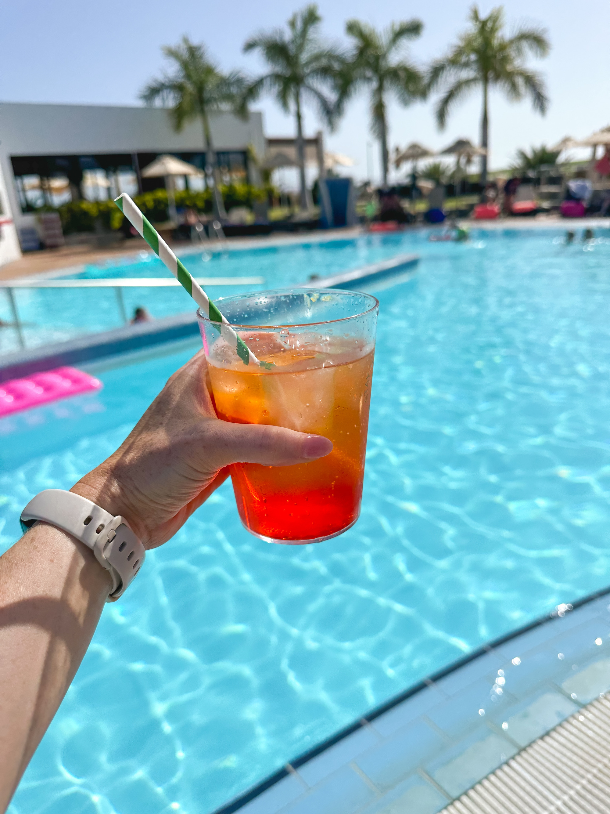 cocktails by the pool