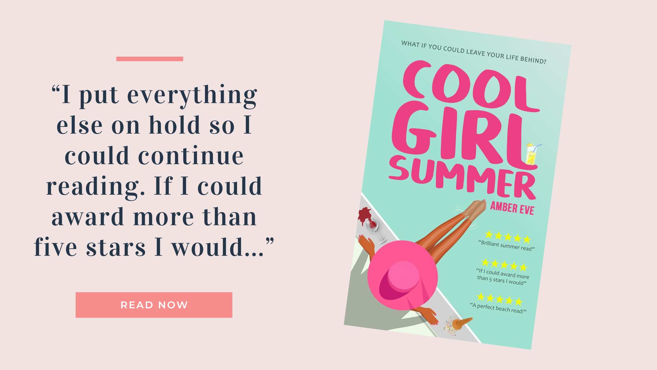 Praise for Cool Girl Summer by Amber Eve