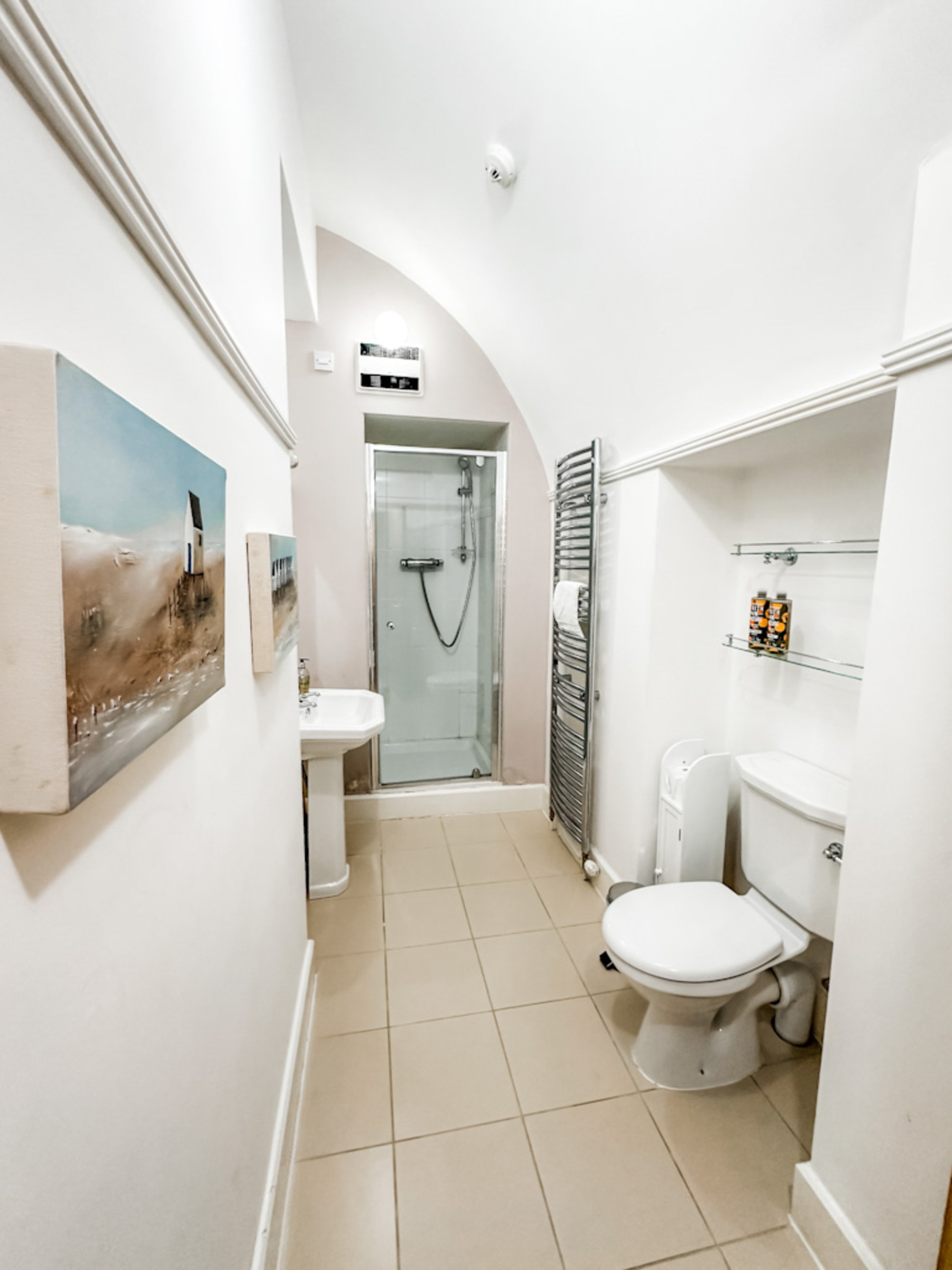 main bathroom, Fort Augustus Abbey