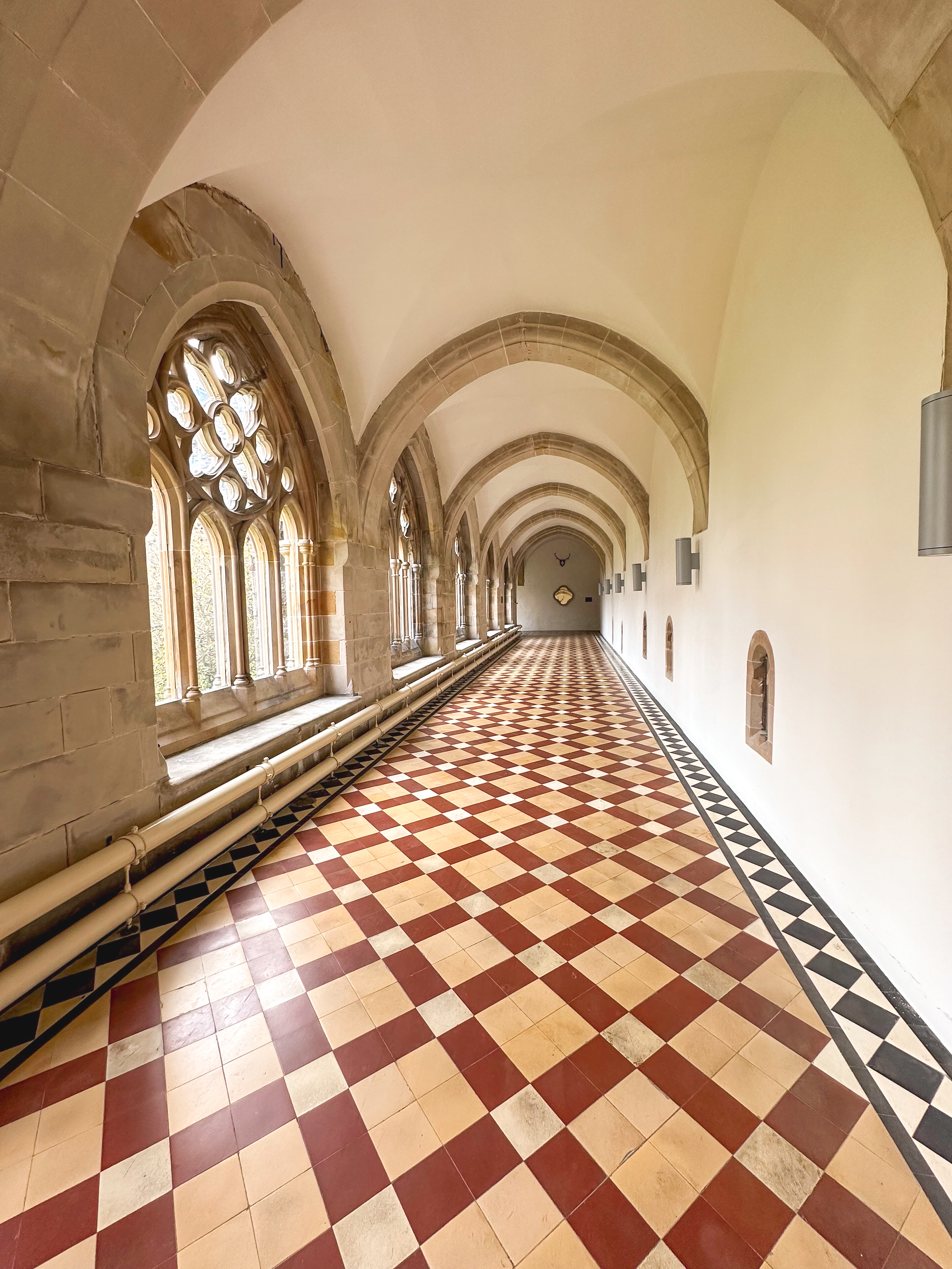 Inside Fort Augustus Abbey, Loch Ness