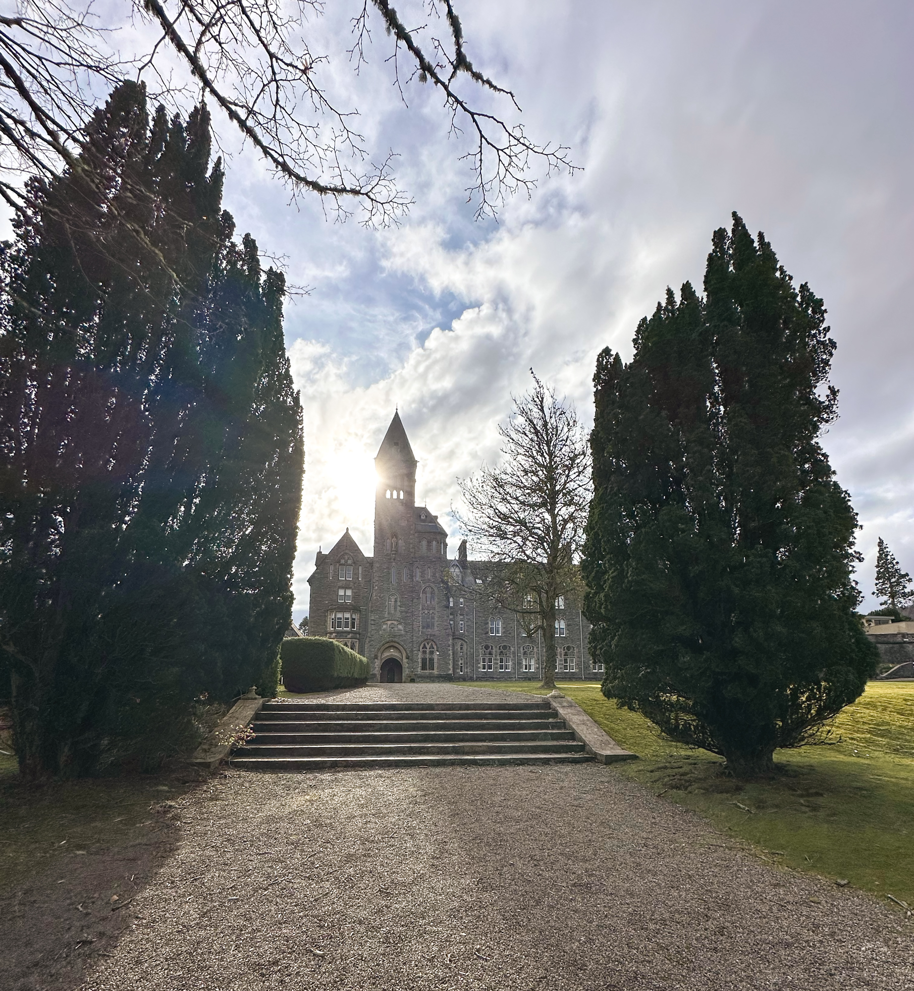 Fort Augustus Abbey in the Scottish Highlands