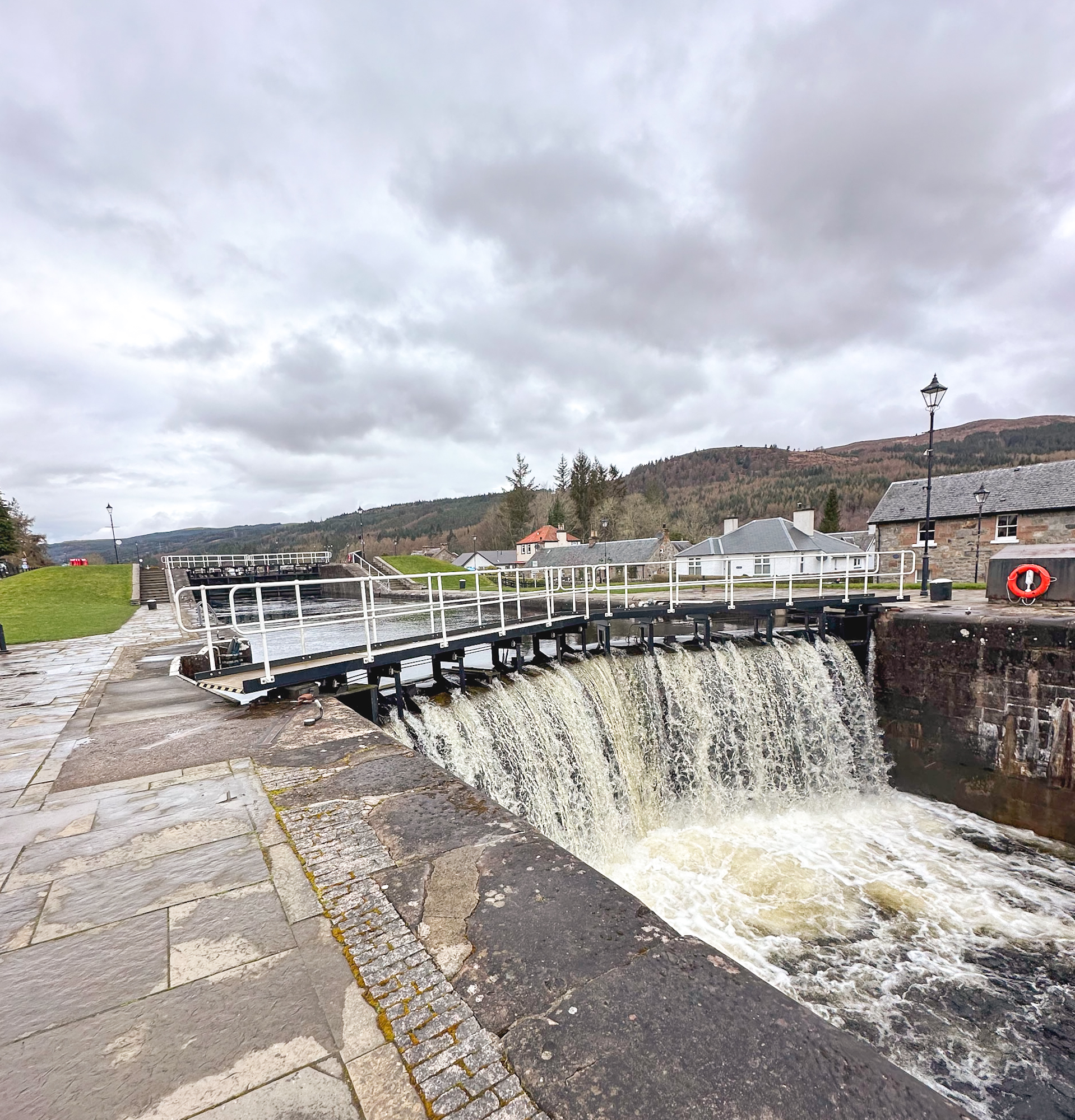 canal lock at Fort Augustus