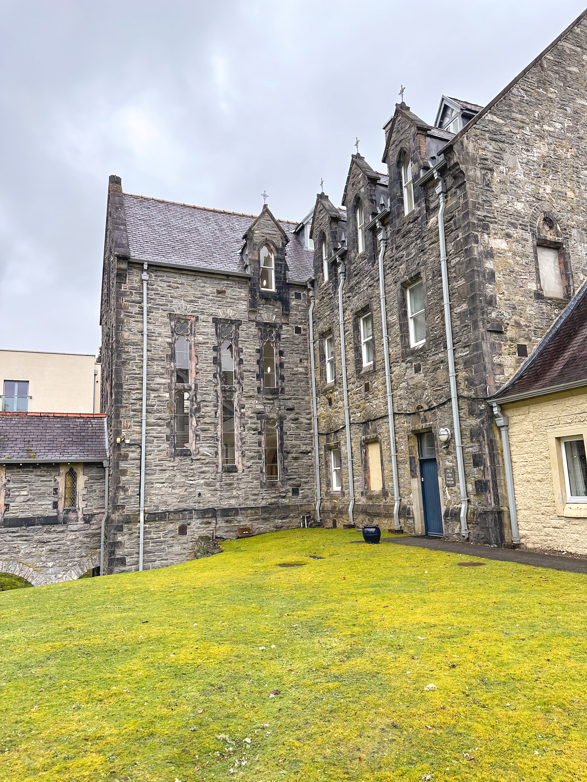 The moat house at Fort Augustus Abbey