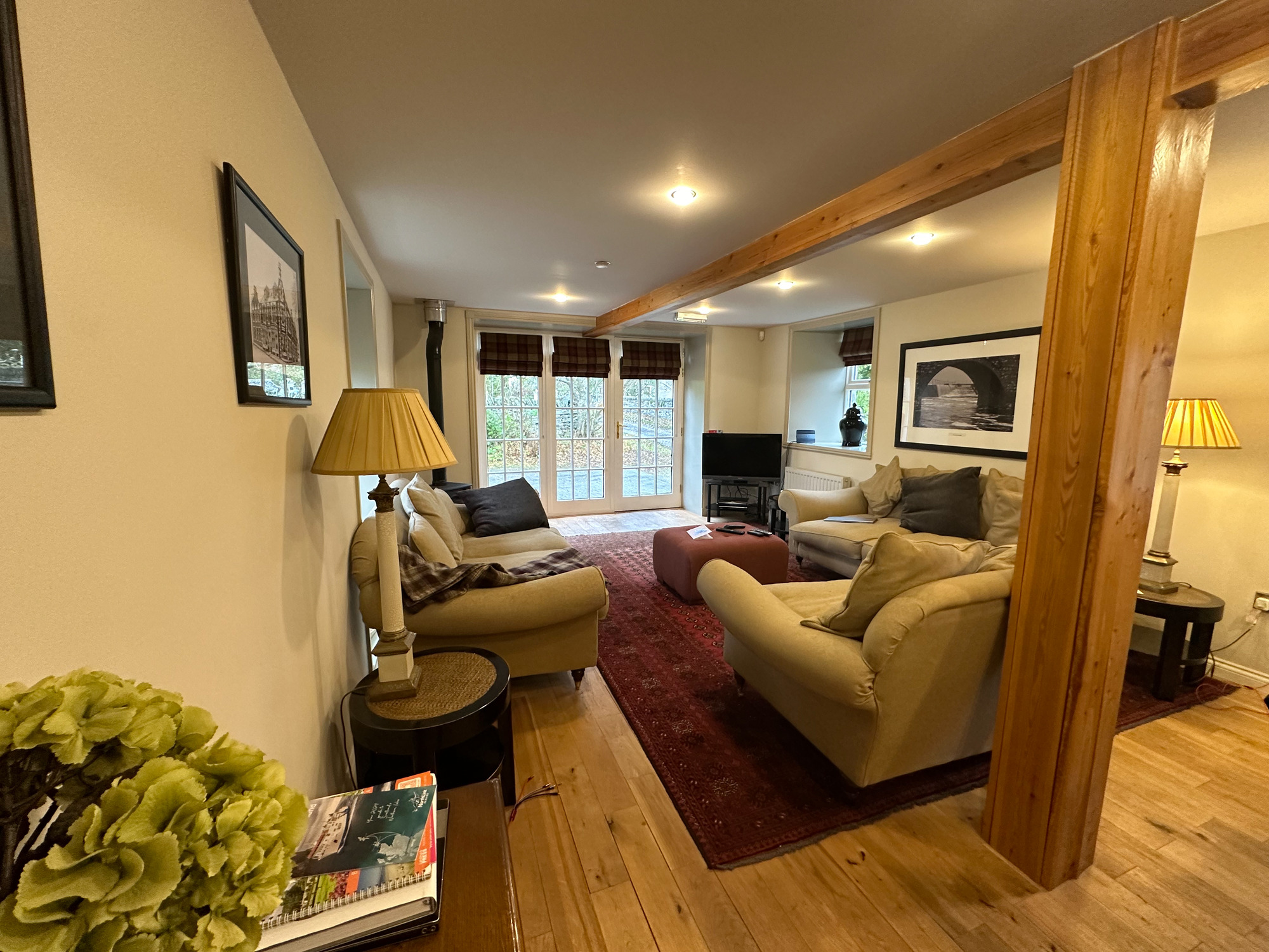 living room at Ulbster Lodge, Ulbster Arms Hotel