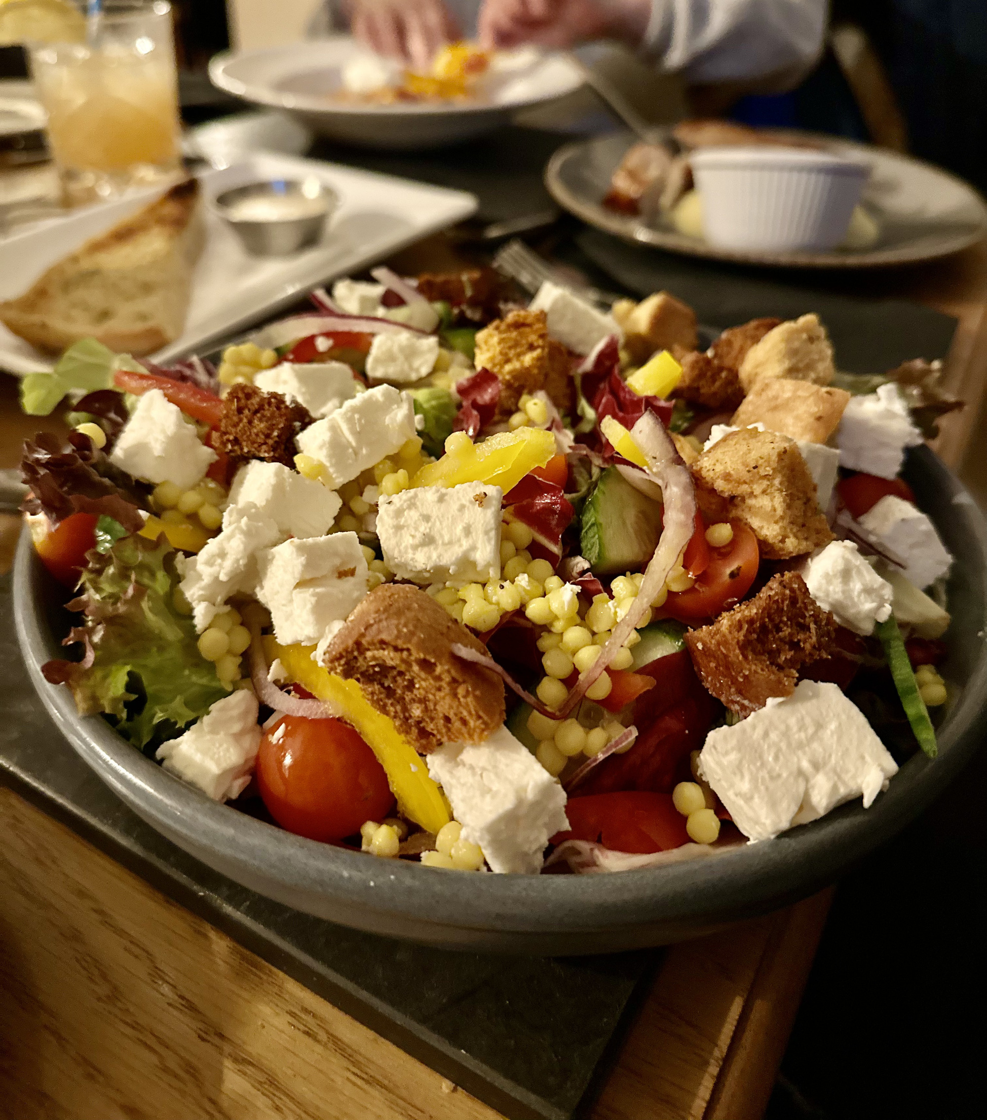 Greek salad at Ulbster Arms