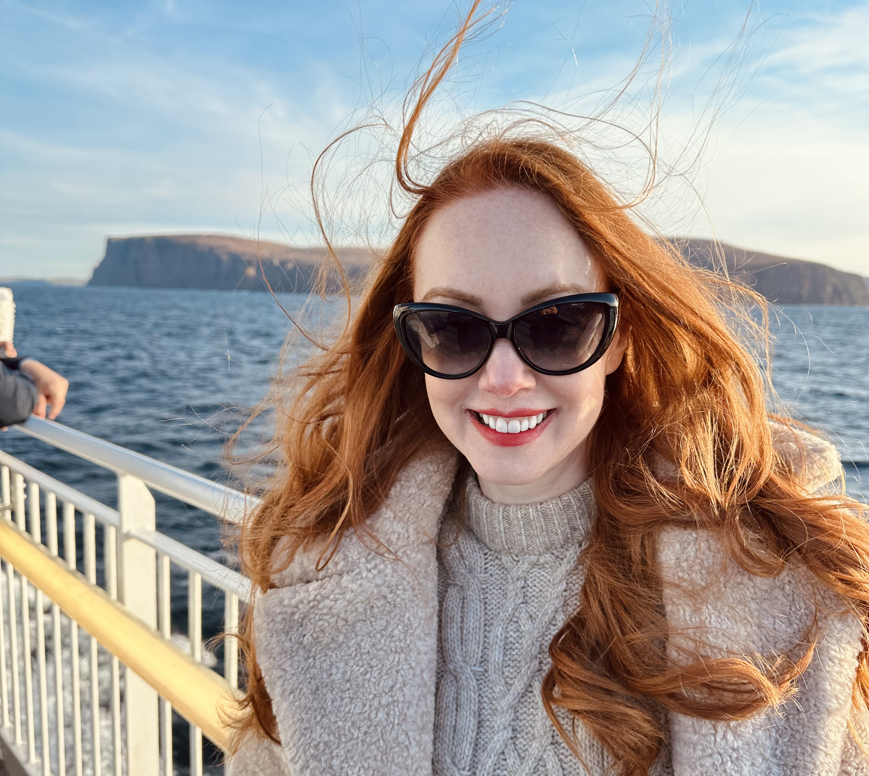 On the ferry to Orkney