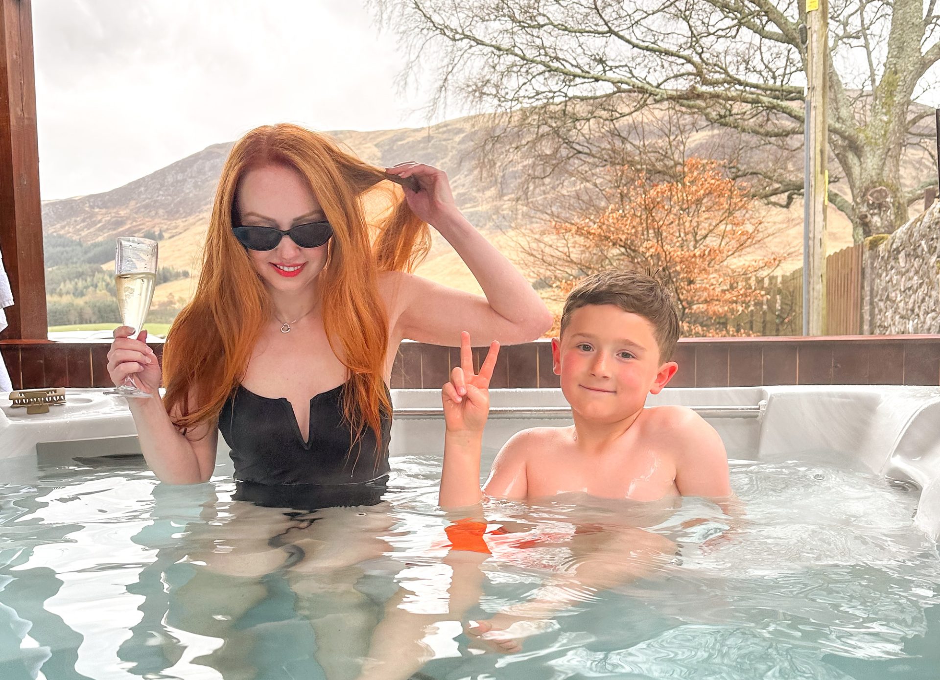 Our stay at Glen Clova Hotel & Lodges, Cairngorms National Park