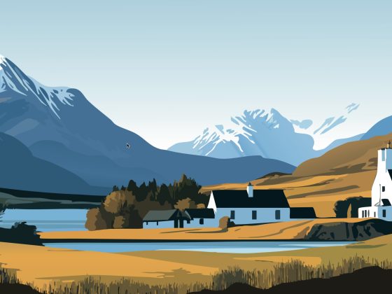 Scottish places that appear in my books